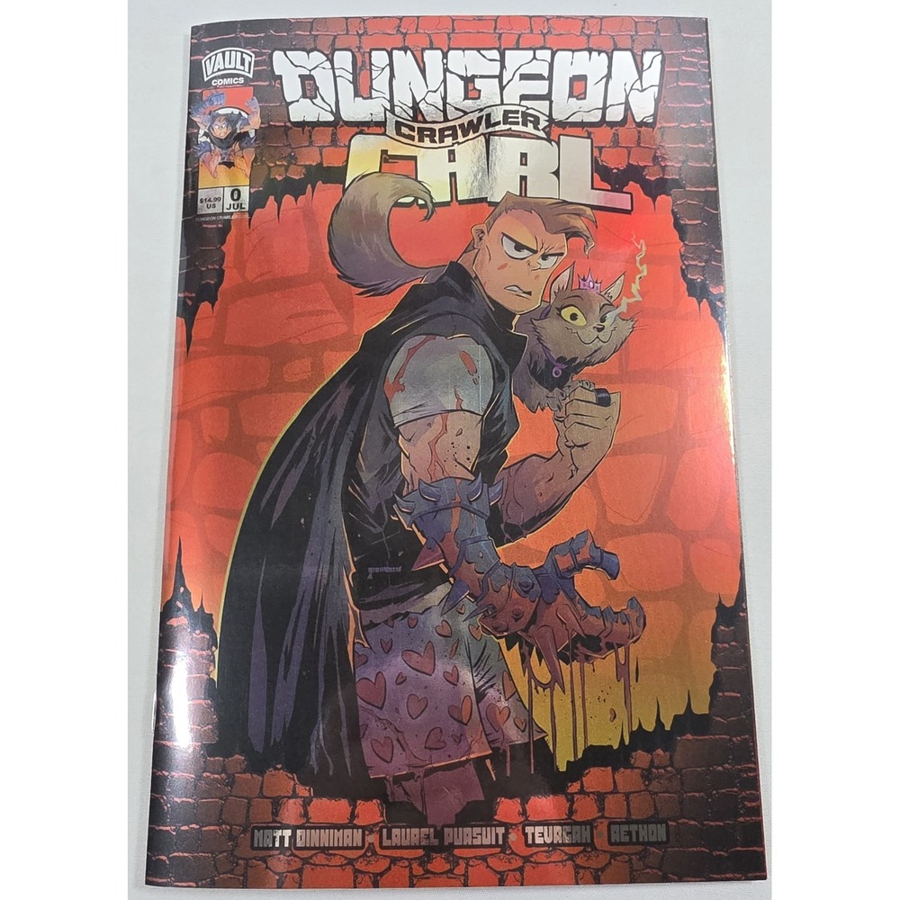 DUNGEON CRAWLER CARL #0 2026 FOIL Webstore Exclusive Brett Bean Variant Vault A3